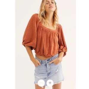 Free People Sweet Goodbye Top Bubble Top
